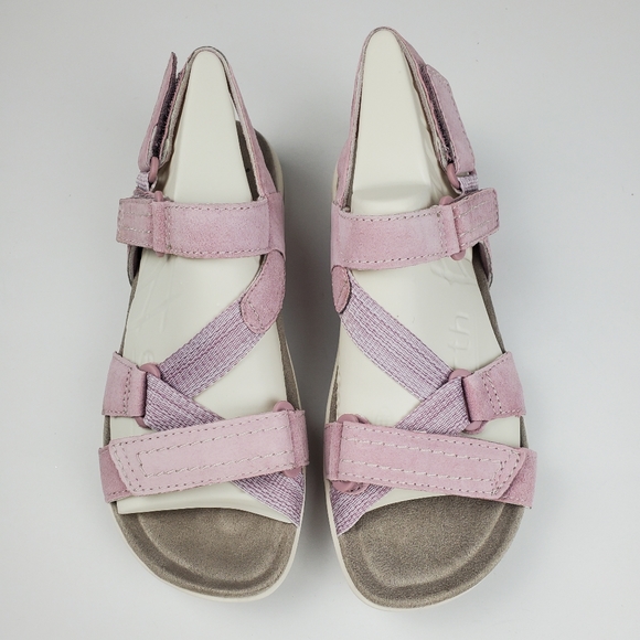 Earth Origins Savoy Slade Sandals Mauve Size 7M - Picture 1 of 11